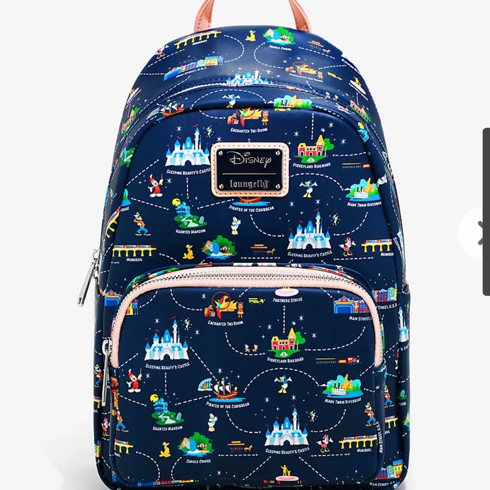 Brand New! Disney Loungefly 65th Park Anniversary